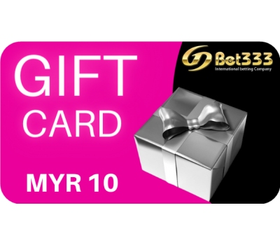 GDBET333 Gift Card MYR 10 (MY ONLY)